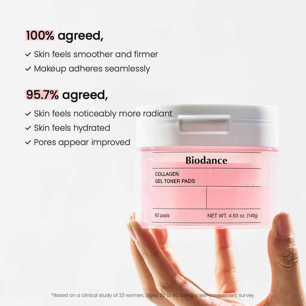 Collagen Gel Toner 60 Pads 