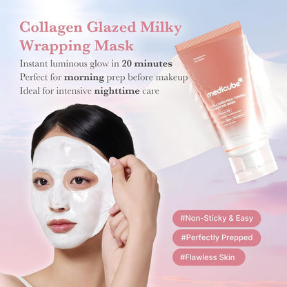 Medicube Collagen Milky Glow Daytime Wrapping Mask 75ml
