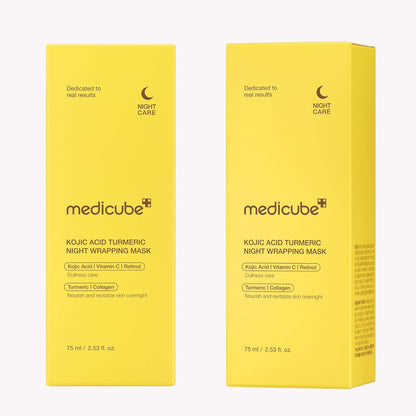 Medicube Kojic Acid Turmeric Overnight Wrapping Mask 75ml