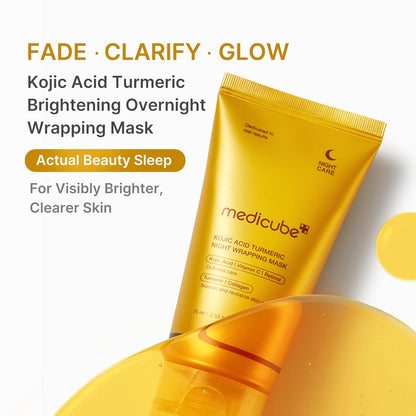 Medicube Kojic Acid Turmeric Overnight Wrapping Mask 75ml
