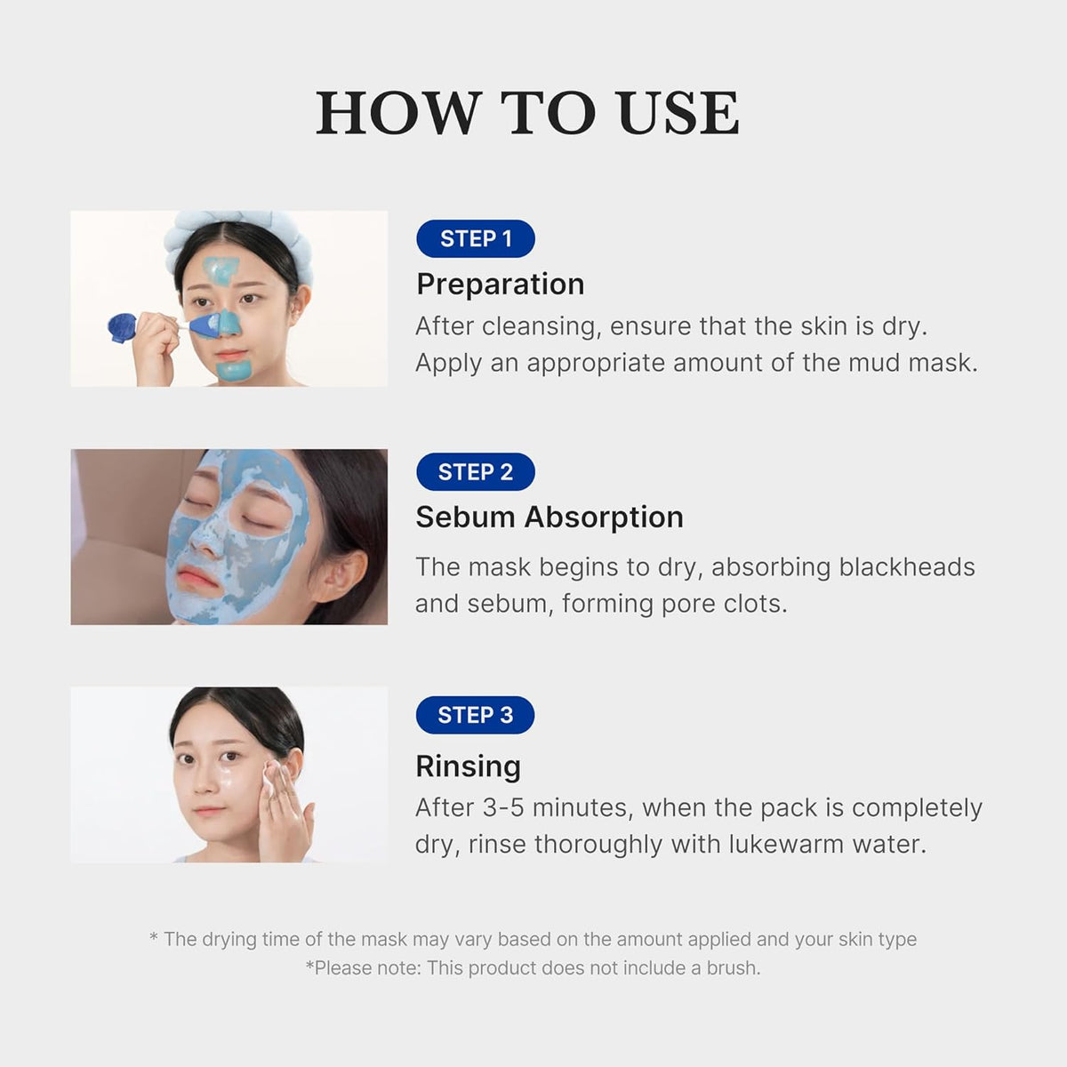 Medicube zero pore blackhead mud facial mask 100g