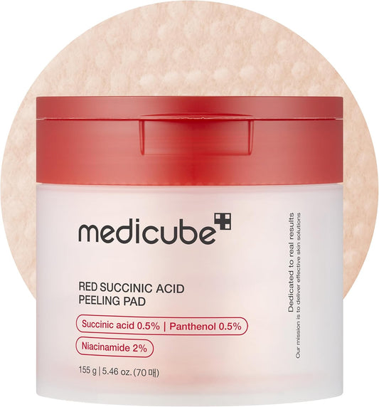 Medicube Red Succinic Acid Panthenol Pads 155g