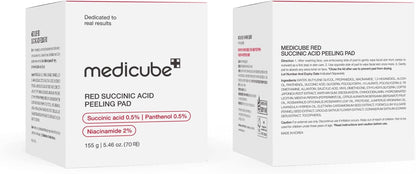 Medicube Red Succinic Acid Panthenol Pads 155g