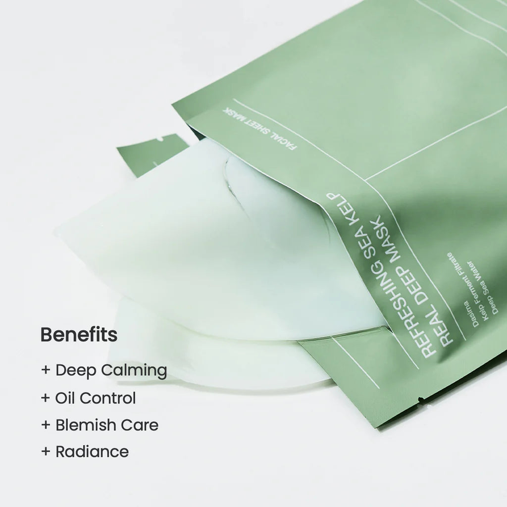 Refreshing Sea Kelp Real Deep Mask 34g