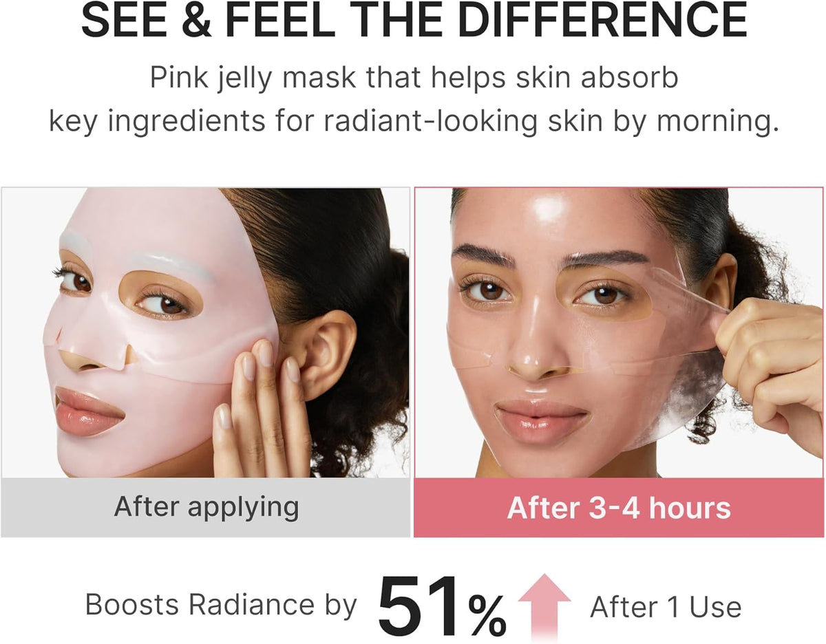 Salmon PDRN Pink Collagen Jelly Gel Mask 