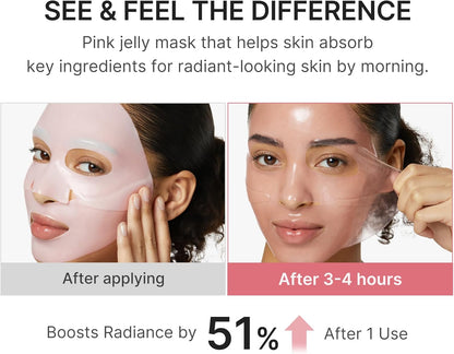 Salmon PDRN Pink Collagen Jelly Gel Mask 