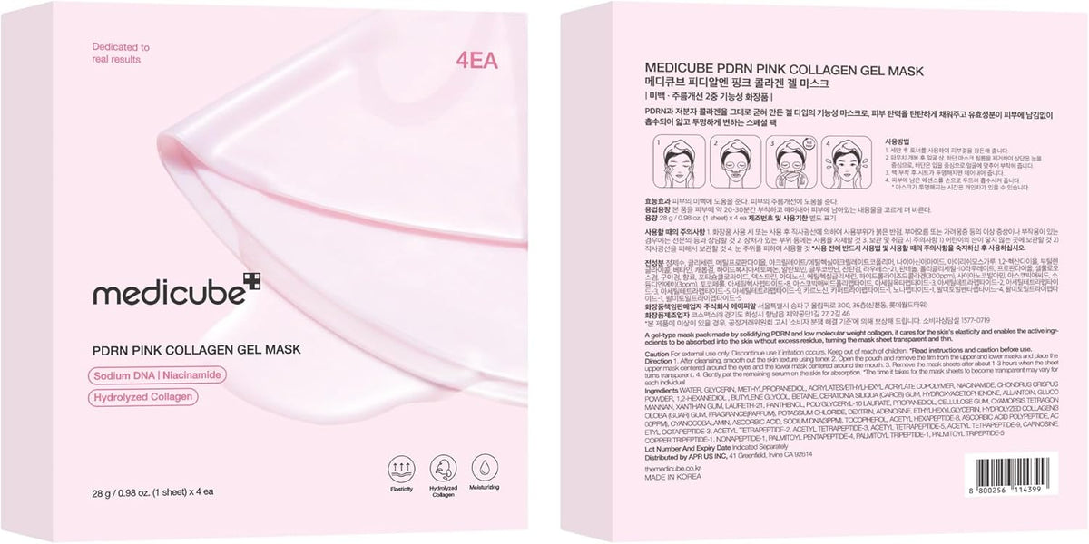 Salmon PDRN Pink Collagen Jelly Gel Mask 