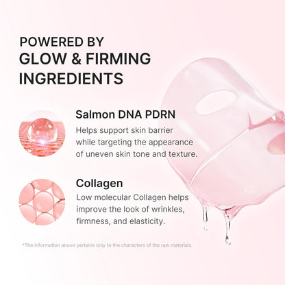 Salmon PDRN Pink Collagen Jelly Gel Mask 