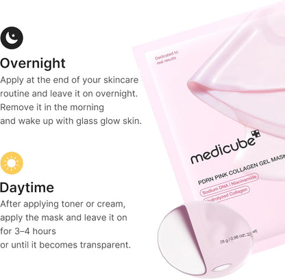 Salmon PDRN Pink Collagen Jelly Gel Mask 