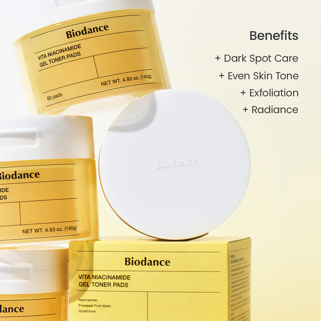 Vita Niacinamide Gel Toner Pads
