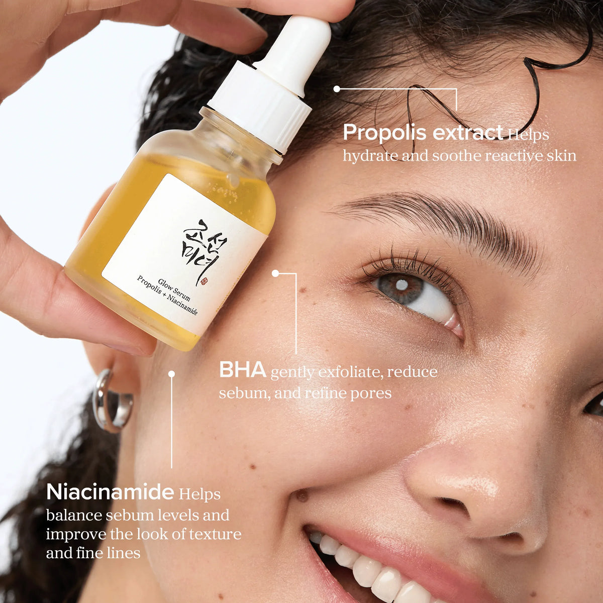  Glow Serum : Propolis + Niacinamide 
